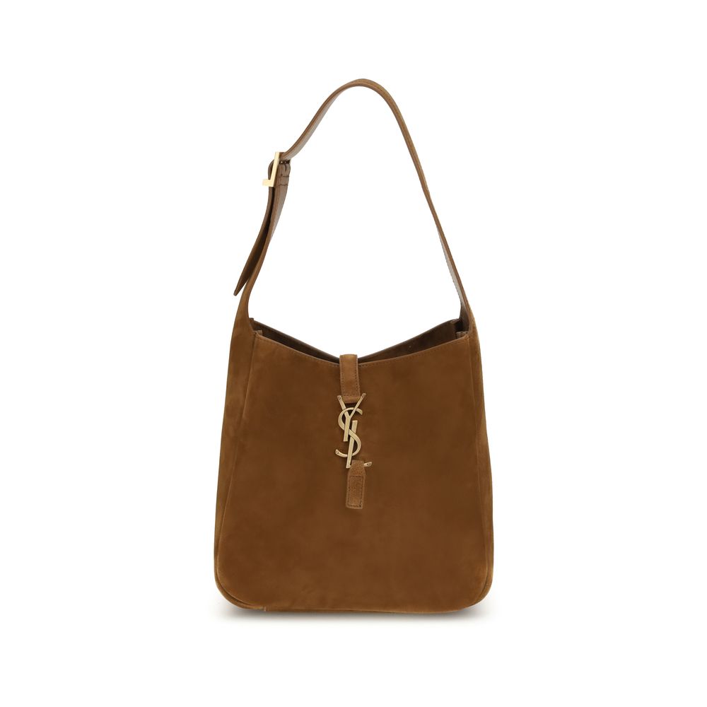 Saint Laurent Schultertasche aus Kalbshaut in Braun Bos Taurus